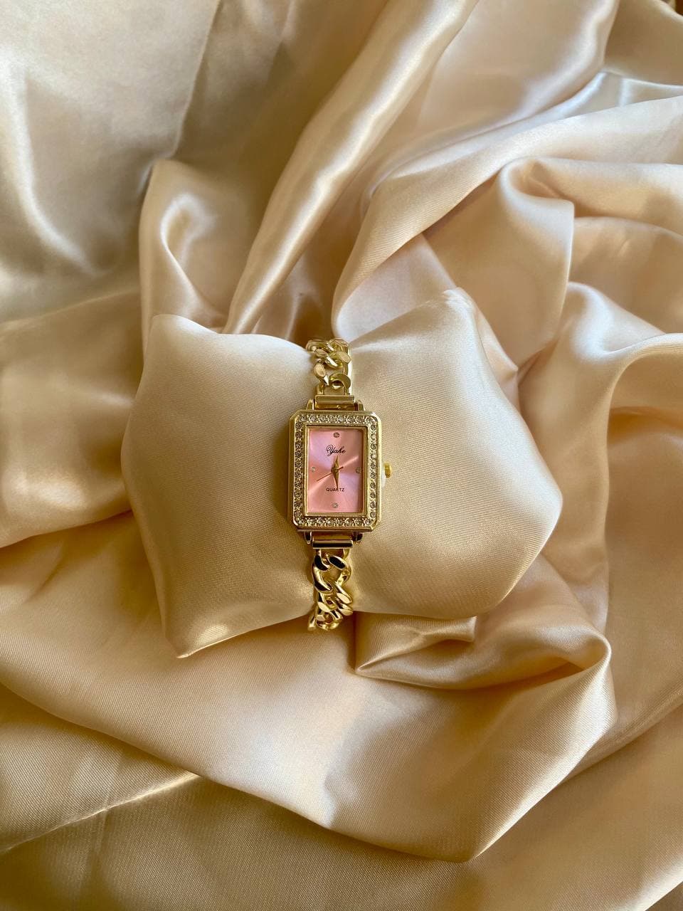 yahe Gold  – Pink Dial